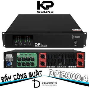Đẩy Công Suất DBacoustic DPi2000:4