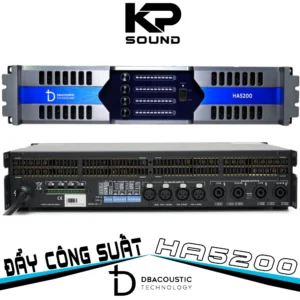 Đẩy Công Suất DBacoustic HA5200