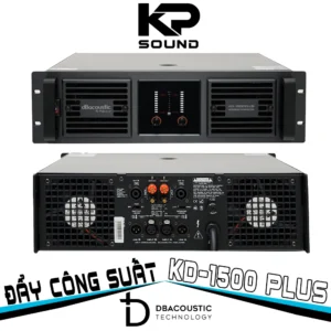 Đẩy Công Suất DBacoustic KD1500 Plus