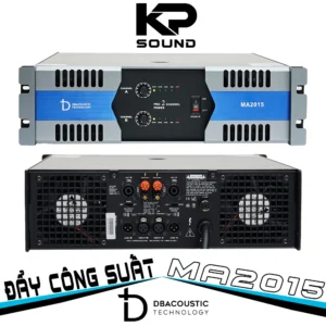 Đẩy Công Suất DBacoustic MA2015
