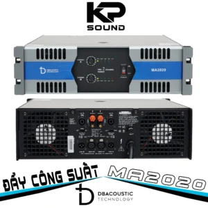 Đẩy Công Suất DBacoustic MA2020