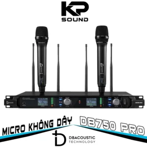 Micro Không Dây DBacoustic DB750 PRO