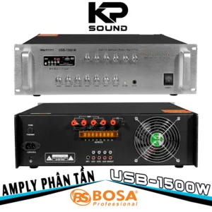 Amply Phân Tần BOSA USB-1500W