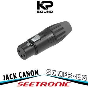 Jack Canon Cái Seetronic – SCMF3-BG