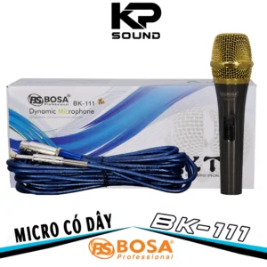 Micro Karaoke Có Dây Bosa BK111