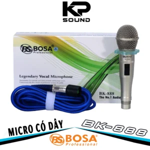 Micro Karaoke Có Dây Bosa BK888
