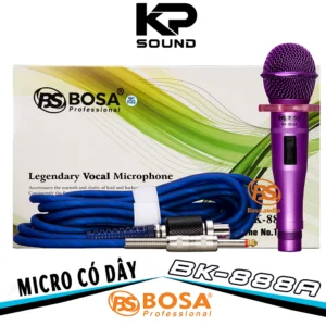 Micro Karaoke Có Dây Bosa BK888A