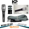 Micro Karaoke Có Dây Bosa DK8