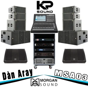 Dàn Âm Thanh Aray Sân Khấu Morgan Sound MSA03