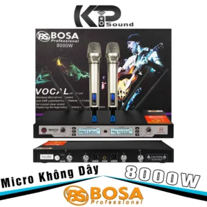 Micro Không Dây Bosa 8000W